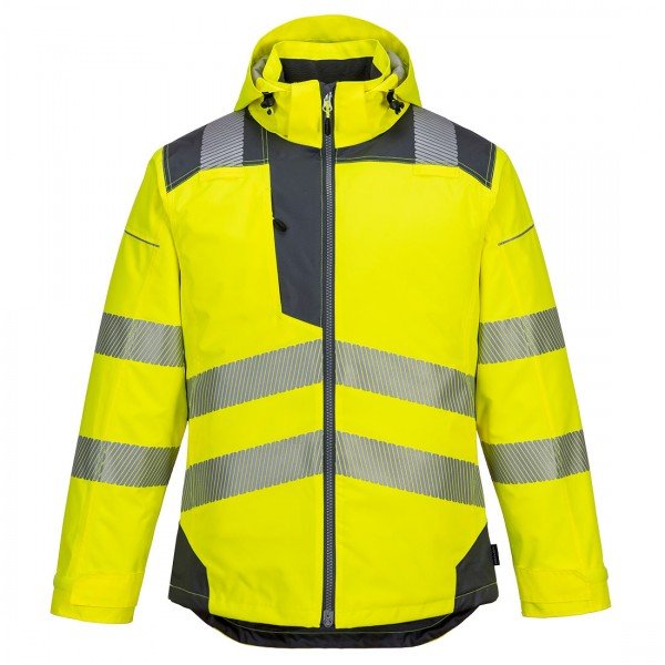 T400 Warnschutz Regenjacke