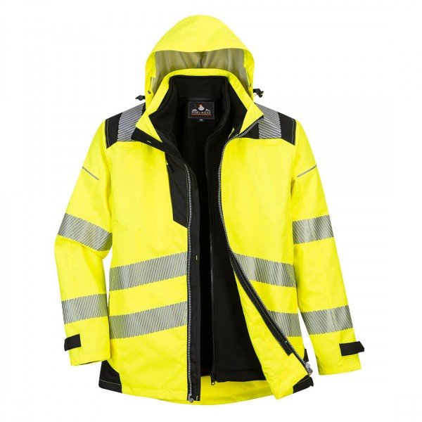 PW365 Warnschutz 3-in-1 Jacke