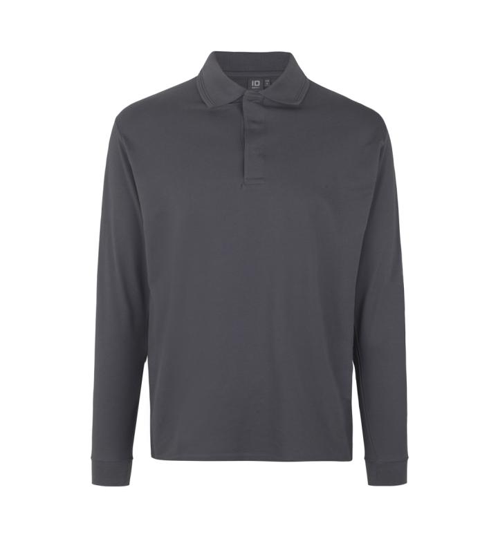PRO Wear Langarm-Poloshirt | Druckknopf 4