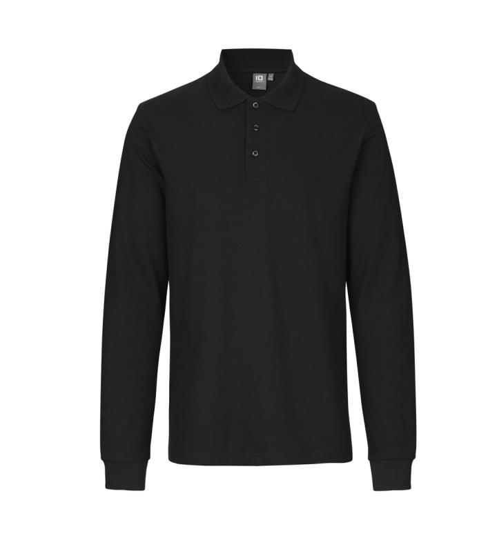 Langarm Poloshirt | Stretch 3