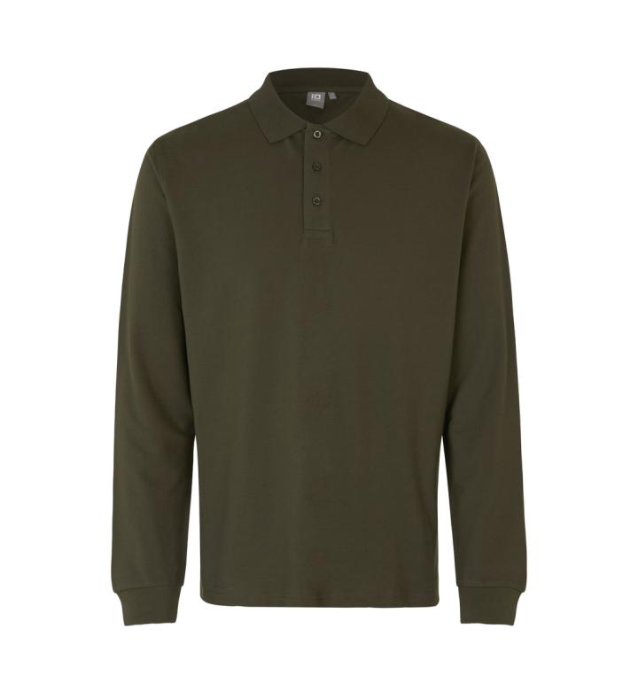 Langarm Poloshirt | Stretch 9