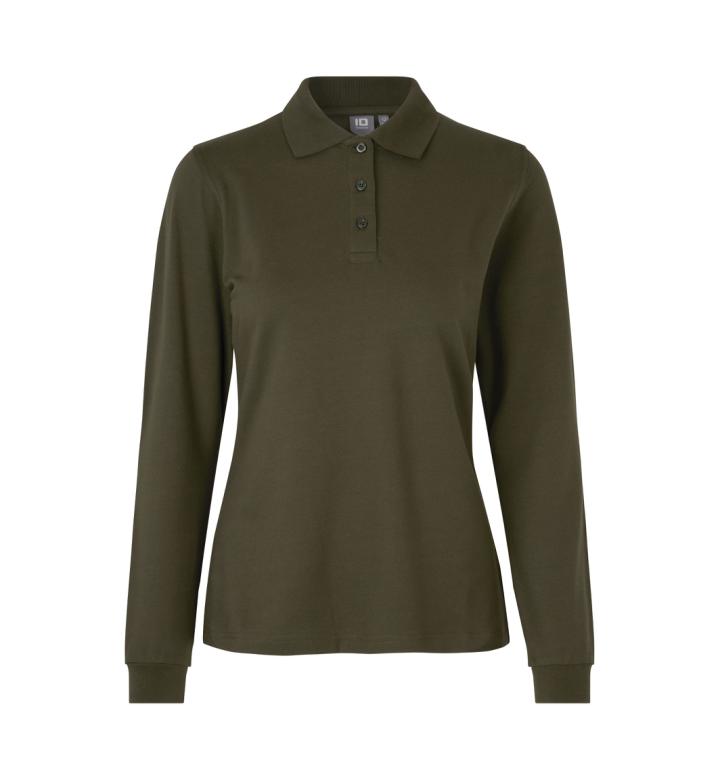 Langarm Poloshirt | Stretch | Damen 9