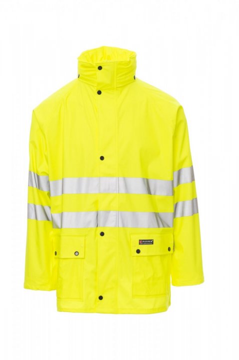 River-Jacket Regenjacke FLUOGELB