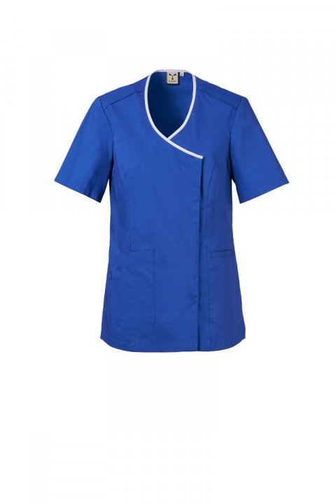 Agate Lady Blouse beauté KÖNIGSBLAU / Blanc