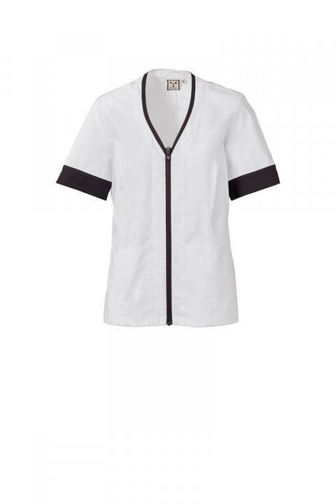 Giada Lady Beauty-Bluse WEISS/SCHWARZ