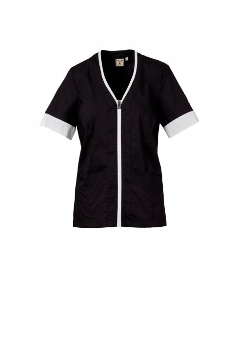 Giada Lady Beauty-Bluse SCHWARZ/WEISS