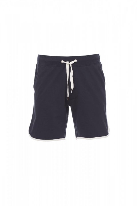 Combat Bermuda-Shorts Bleu marine / Blanc