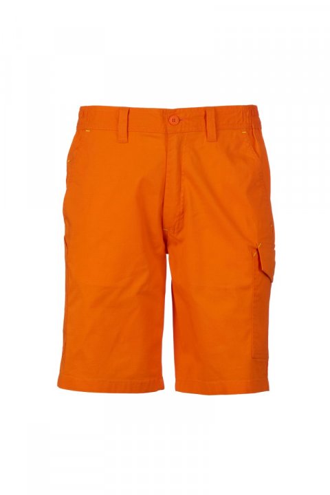 Service Stretch Bermuda-Shorts Orange