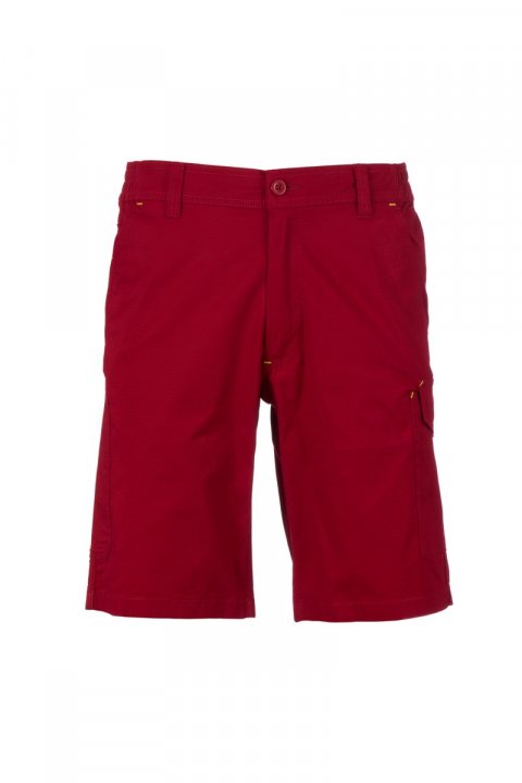 Service Stretch Bermuda-Shorts Bordeaux