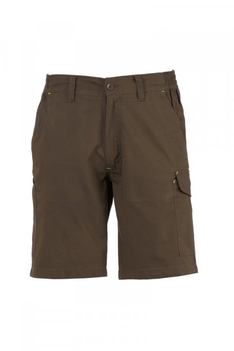 Service Stretch Bermuda-Shorts OLIVGRÜN