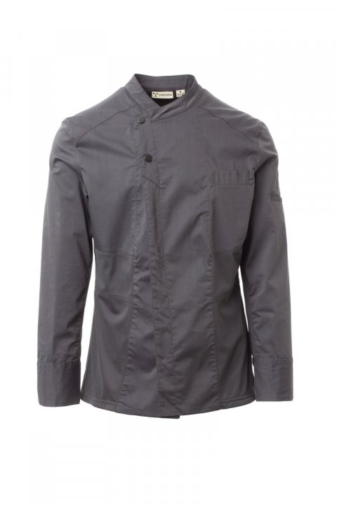 Couture Mesh Veste de cuisine EISENGRAU