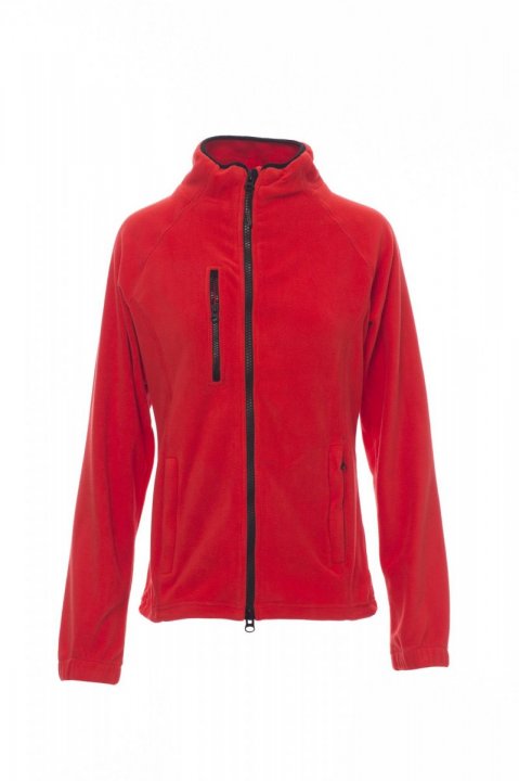 Norway+Lady Fleecejacke Rouge