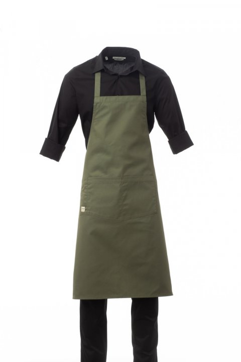 Boutique Latzschürze MILITÄRGRÜN