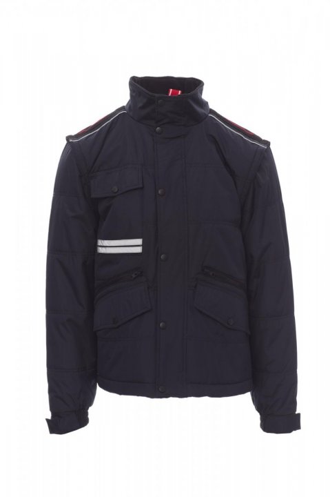 Fighter 2.0 Jacke Bleu marine / Rouge