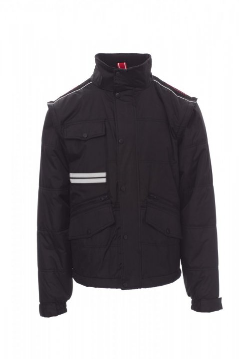 Fighter 2.0 Jacke Noir / STAHLGRAU