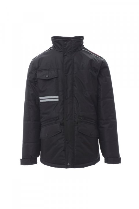 Fighter Fx Mid Jacke Noir / STAHLGRAU