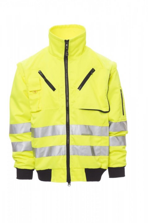 Street Jacke FLUOGELB
