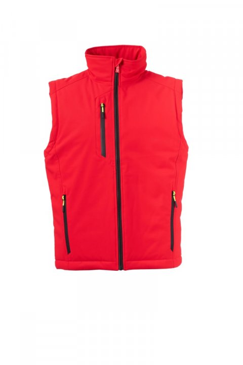 Creek Lite Pad Gefütterte Softshell-Weste Rouge / Noir
