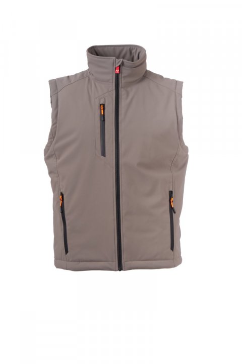 Creek Lite Pad Gefütterte Softshell-Weste RAUCHGRAU / Noir