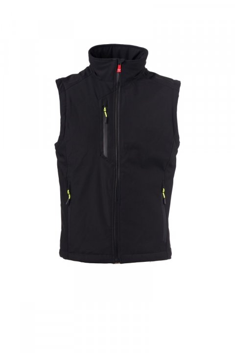 Creek Lite Pad Gefütterte Softshell-Weste Noir / Noir