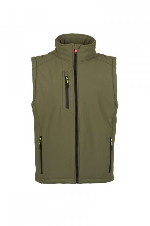 Creek Pad Gefütterte Softshell-Weste MILITÄRGRÜN / Vert