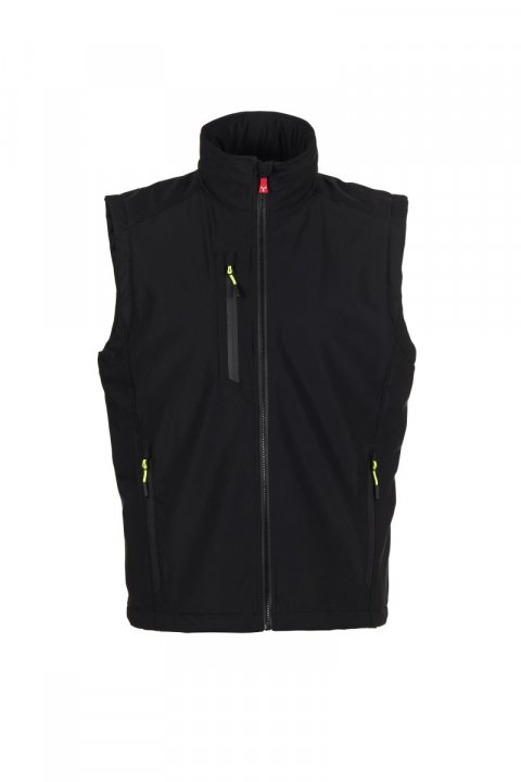 Creek Ultralite Pad Gefütterte Softshell-Weste SCHWARZ/SCHWARZ