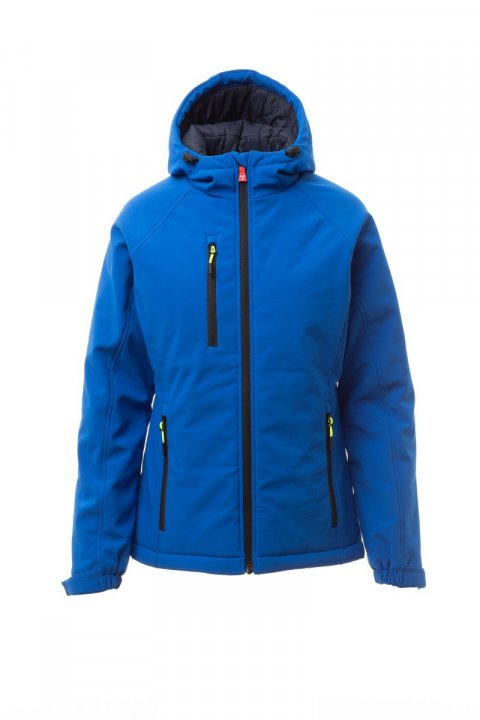 Gale Pad Lady Gefütterte Softshell-Jacke KÖNIGSBLAU/MARINEBLAU