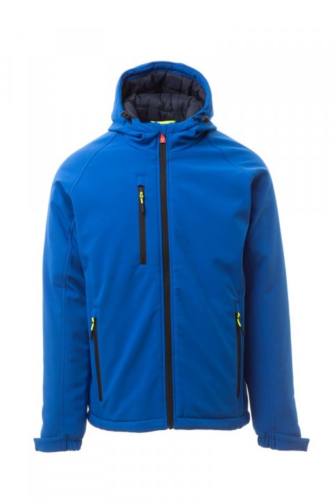 Gale Pad Gefütterte Softshell-Jacke KÖNIGSBLAU / Bleu marine