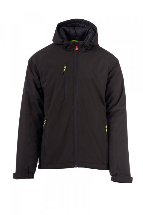 Gale Ultralite Pad 140 Gefütterte Softshell-Jacke SCHWARZ/SCHWARZ
