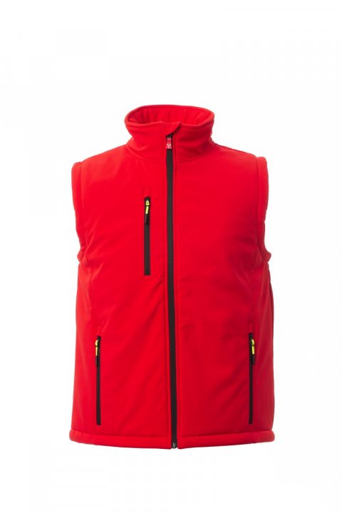 Gale Pad Gefütterte Softshell-Weste Rouge / Noir