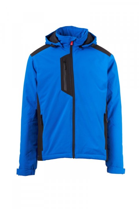 Galway Ultralite Pad 140 Gefütterte Softshell-Jacke KÖNIGSBLAU / Noir
