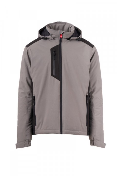 Galway Ultralite Pad 140 Gefütterte Softshell-Jacke RAUCHGRAU / Noir