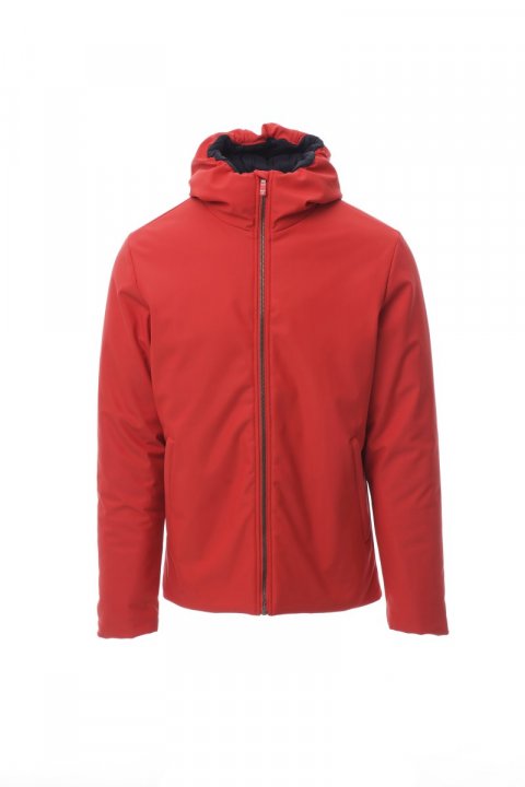 Oregon Gefütterte Softshell-Jacke Rouge / Bleu marine