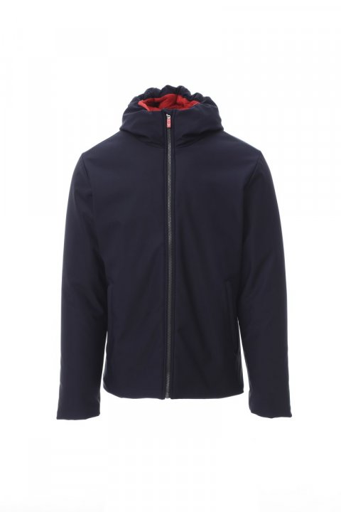 Oregon Gefütterte Softshell-Jacke Bleu marine / Rouge