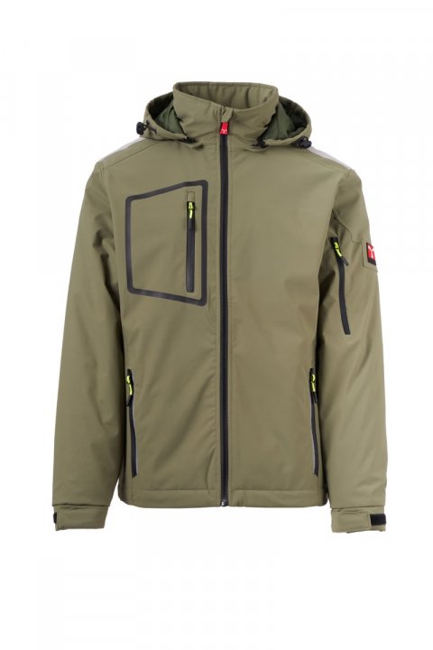 Stream Lite Pad Gefütterte Softshell-Jacke MILITÄRGRÜN/GRÜN