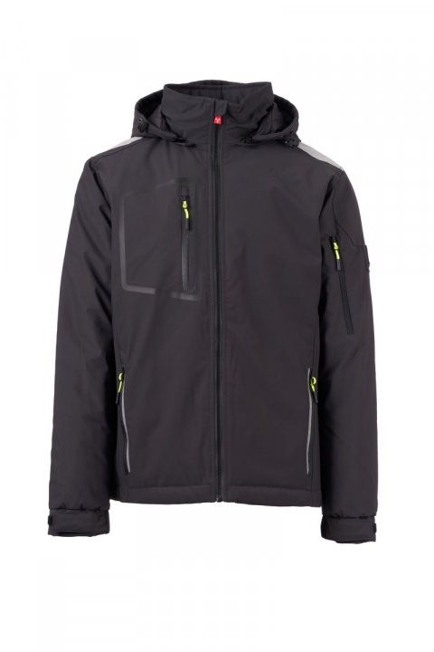 Stream Lite Pad Gefütterte Softshell-Jacke ANTHRAZIT/SCHWARZ