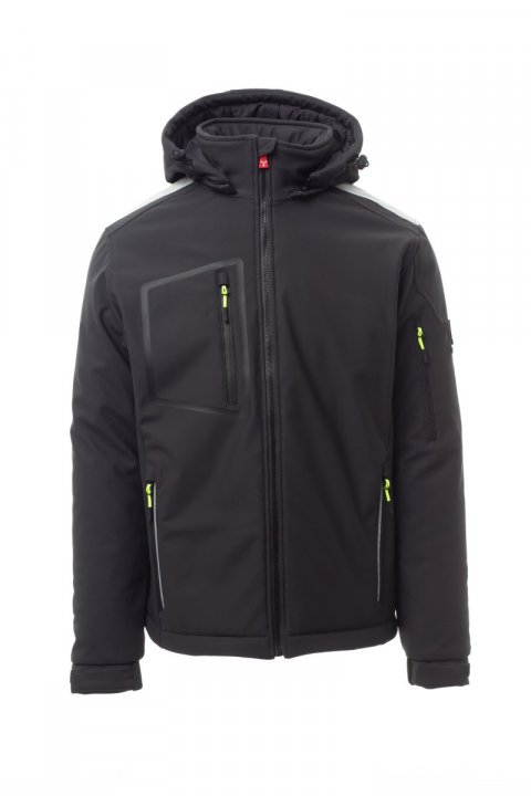Stream Pad Gefütterte Softshell-Jacke ANTHRAZIT/SCHWARZ