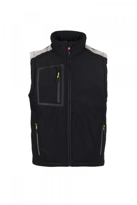 Stream Pad Gefütterte Softshell-Weste SCHWARZ/SCHWARZ