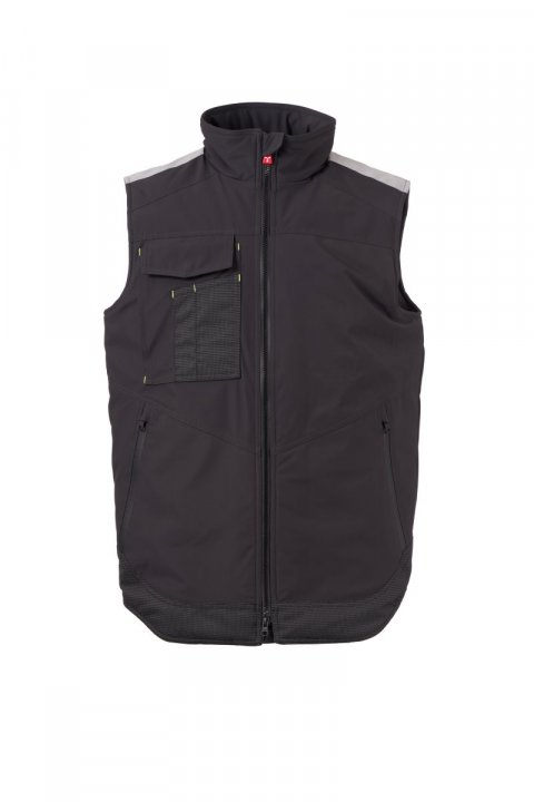 Wonder Lite Pad Gefütterte Softshell-Weste ANTHRAZIT/SCHWARZ