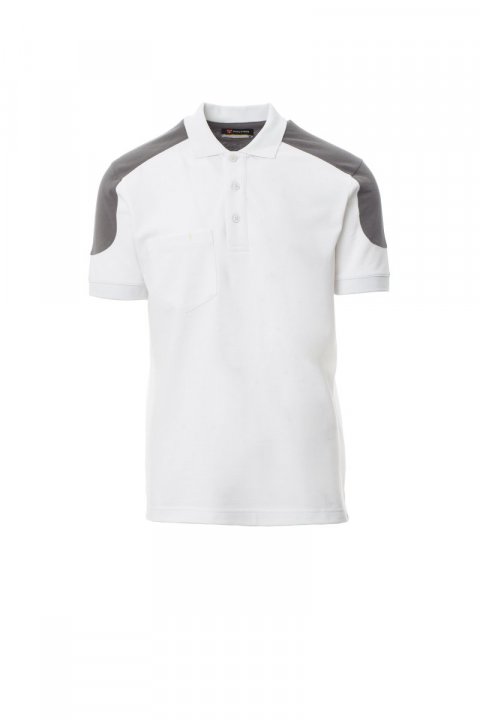 Company Polohemd BIANCO/SMOKE