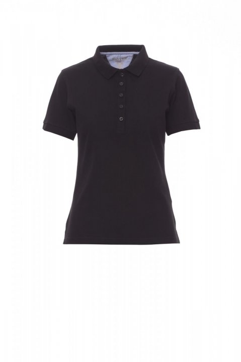 Glamour Polohemd SCHWARZ