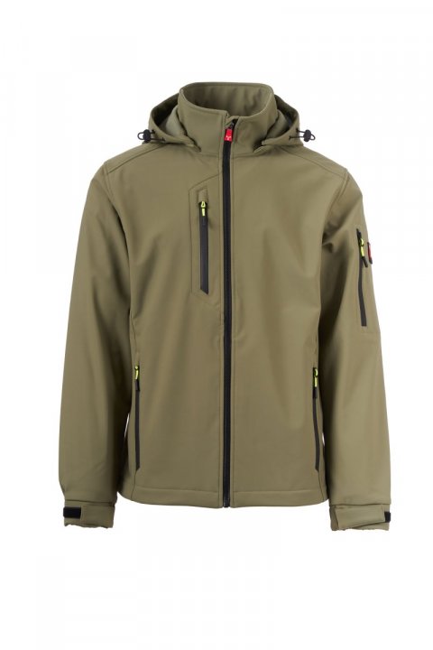 Creek L.I.T. Softshell-Jacke MILITÄRGRÜN