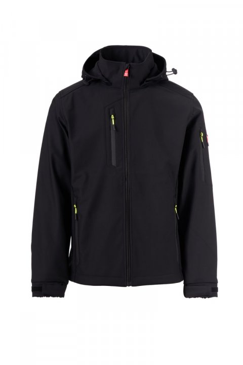 Creek L.I.T. Softshell-Jacke SCHWARZ