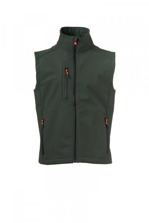 Creek L.I.T. Softshell-Weste WALDGRÜN