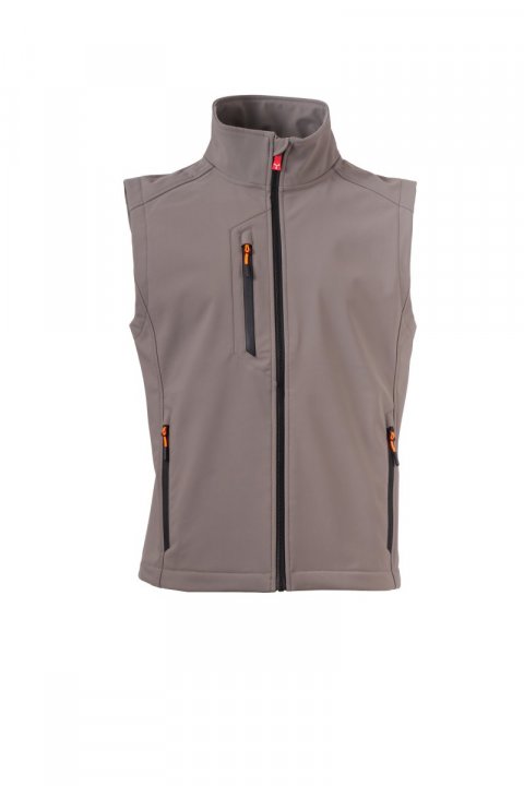Creek Softshell-Weste RAUCHGRAU