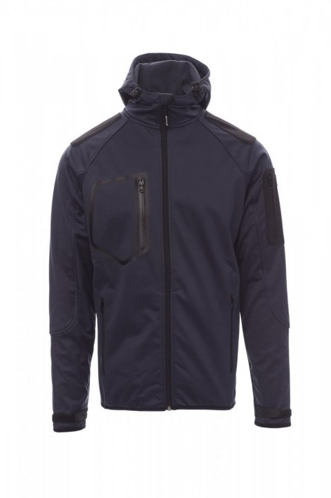 Extreme Softshell-Jacke Bleu marine / Noir