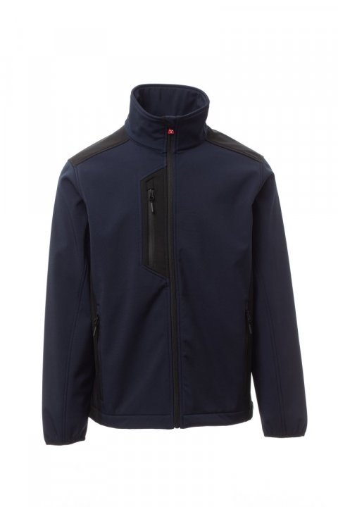 Galway Softshell-Jacke MARINEBLAU/SCHWARZ