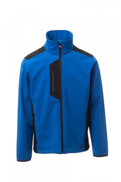 Galway Softshell-Jacke KÖNIGSBLAU/SCHWARZ
