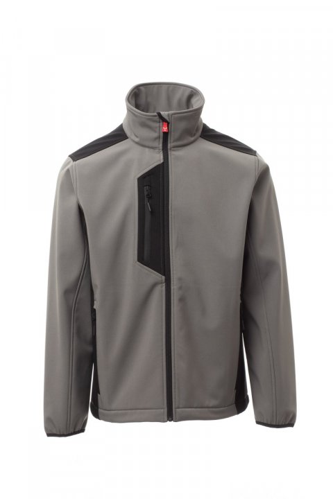 Galway Softshell-Jacke RAUCHGRAU/SCHWARZ