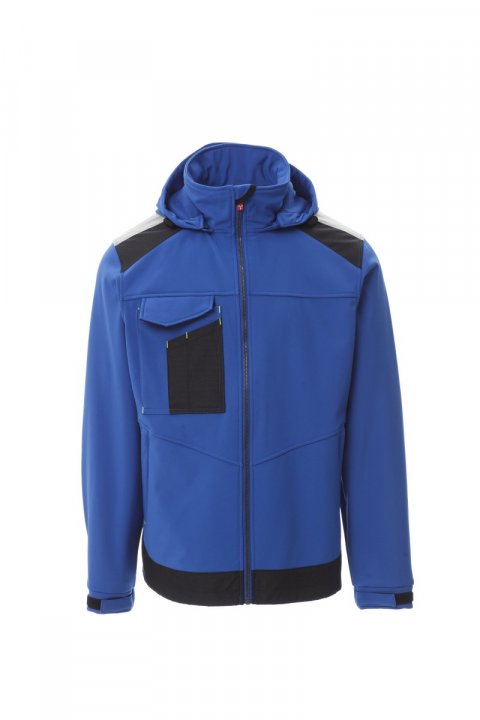 Performer 2.0 Softshell-Jacke KÖNIGSBLAU/SCHWARZ